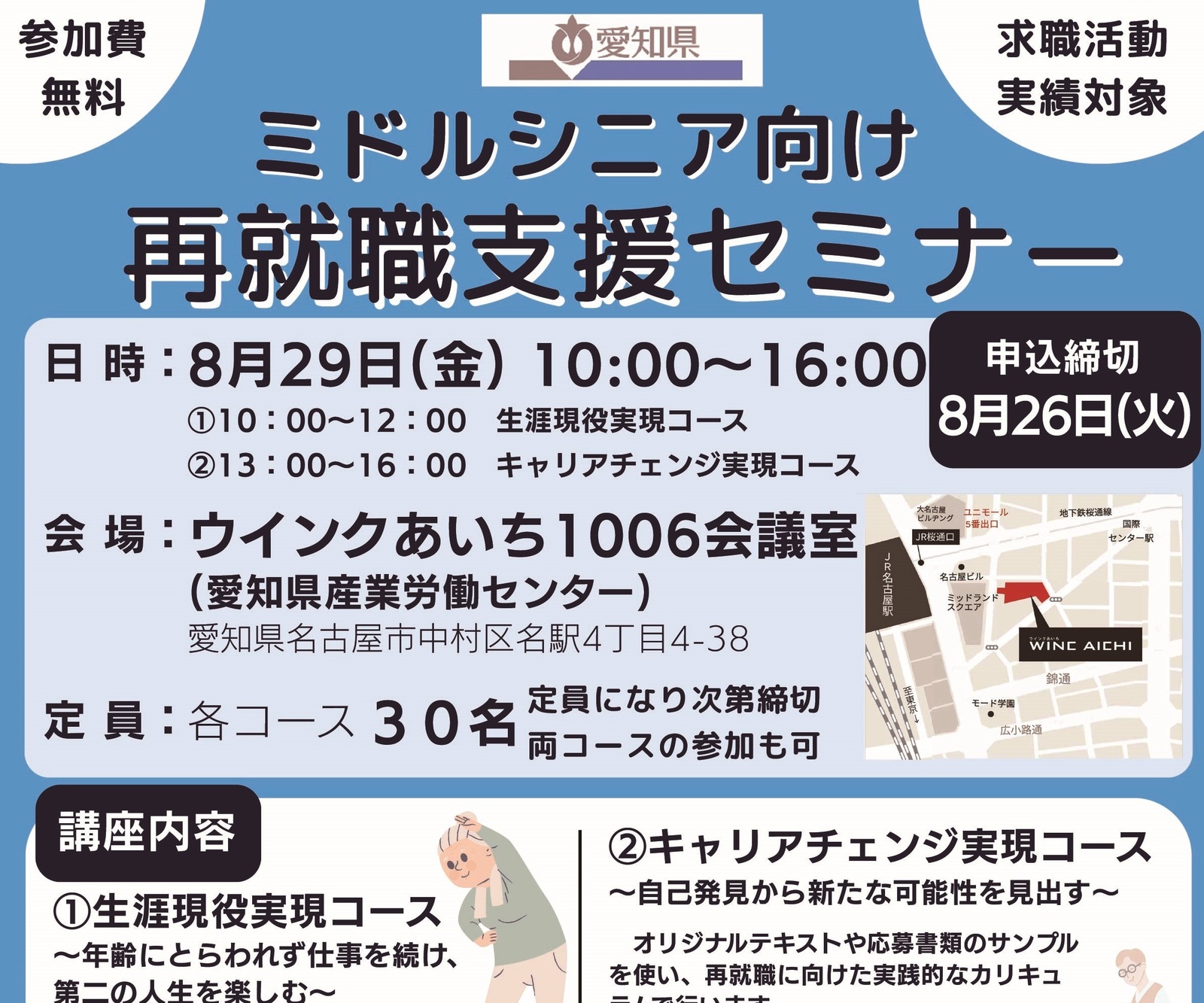 再就職支援セミナー